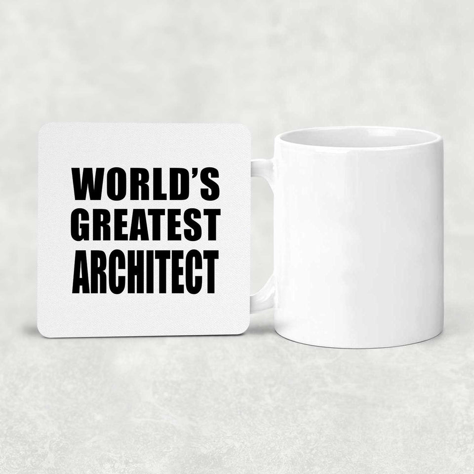 World's Greatest Architect - Drink Coaster