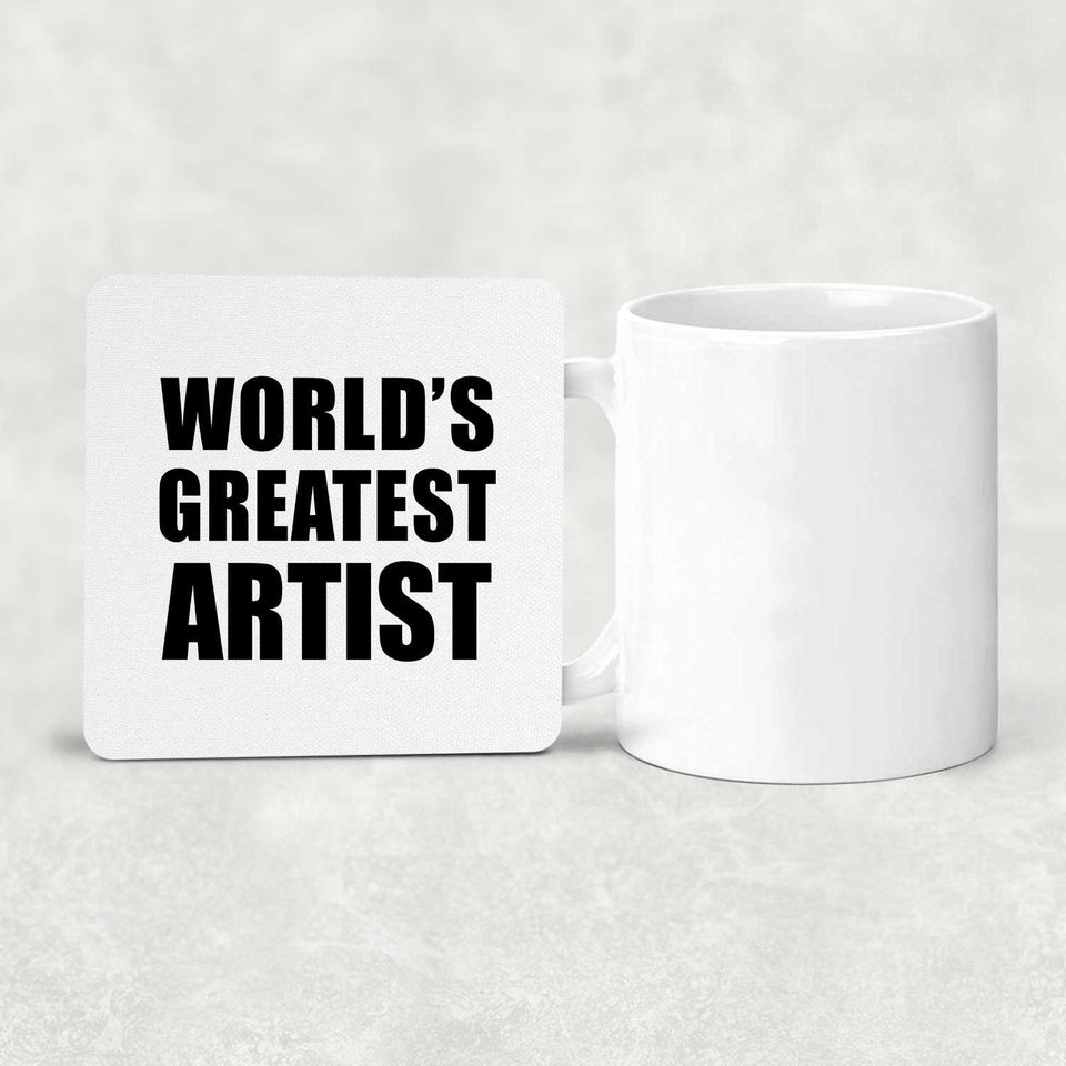 World's Greatest Artist - Drink Coaster