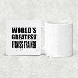 World's Greatest Fitness Trainer - Drink Coaster