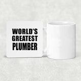 World's Greatest Plumber - Drink Coaster