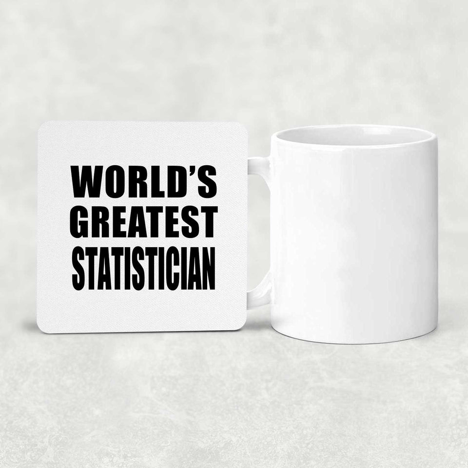 World's Greatest Statistician - Drink Coaster