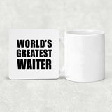 World's Greatest Waiter - Drink Coaster