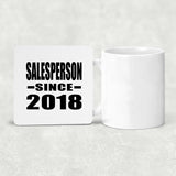 Salesperson Since 2018 - Drink Coaster