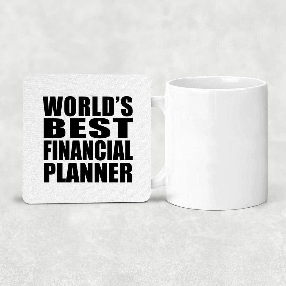 World's Best Financial Planner - Drink Coaster