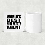World's Best Real Estate Agent - Drink Coaster