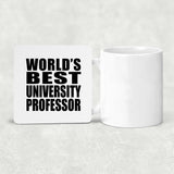 World's Best University Professor - Drink Coaster