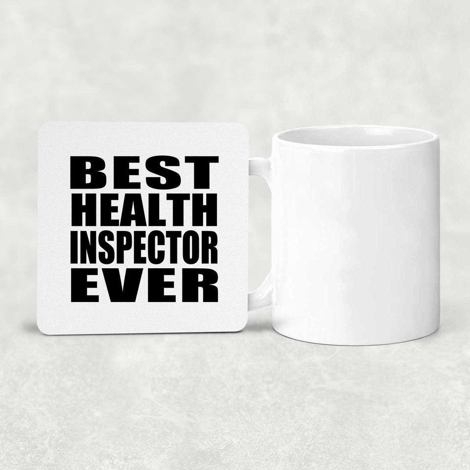 Best Health Inspector Ever - Drink Coaster