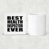 Best Health Inspector Ever - Drink Coaster