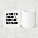 World's Greatest Aircraft Mechanic - Drink Coaster
