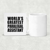 World's Greatest Paralegal Assistant - Drink Coaster