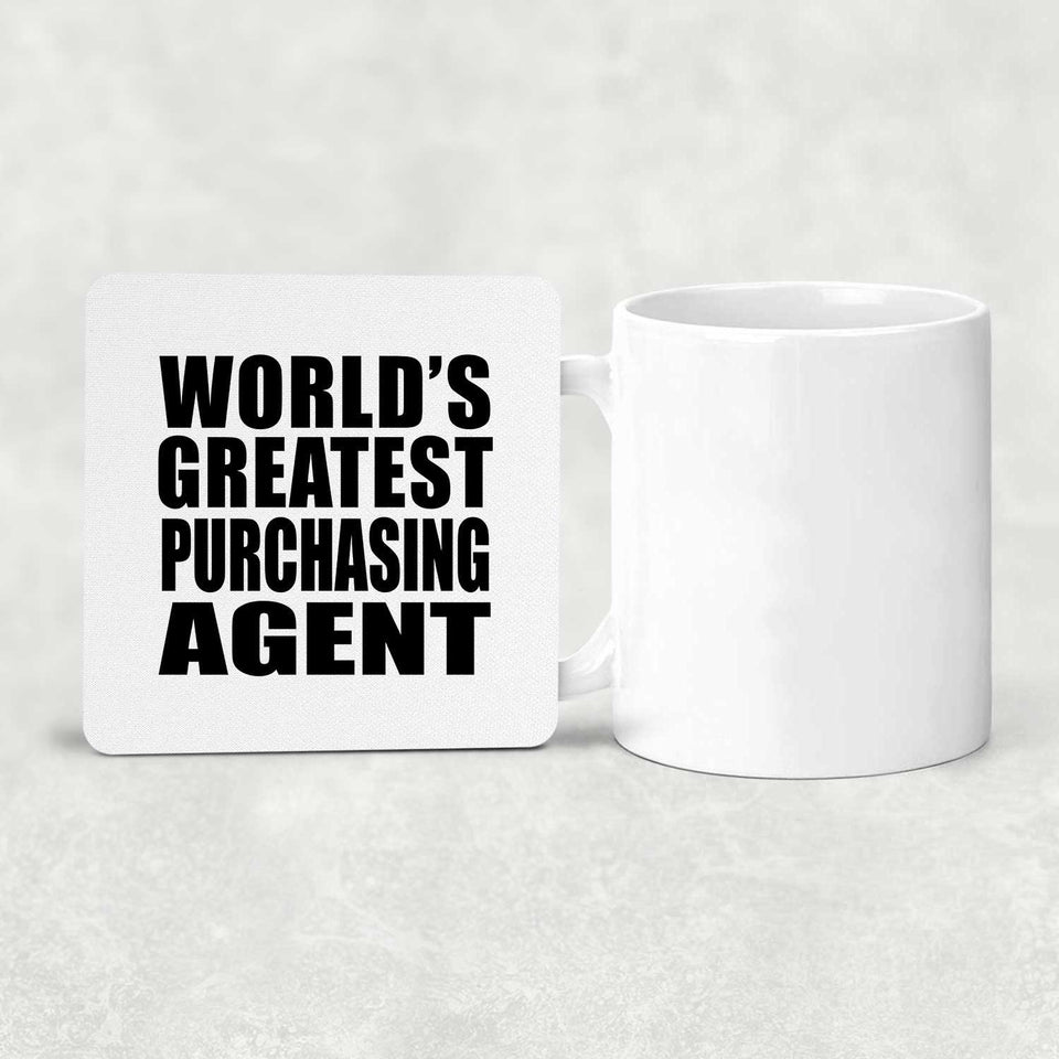 World's Greatest Purchasing Agent - Drink Coaster