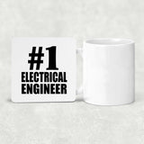 Number One #1 Electrical Engineer - Drink Coaster