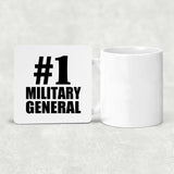 Number One #1 Military General - Drink Coaster