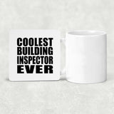 Coolest Building Inspector Ever - Drink Coaster