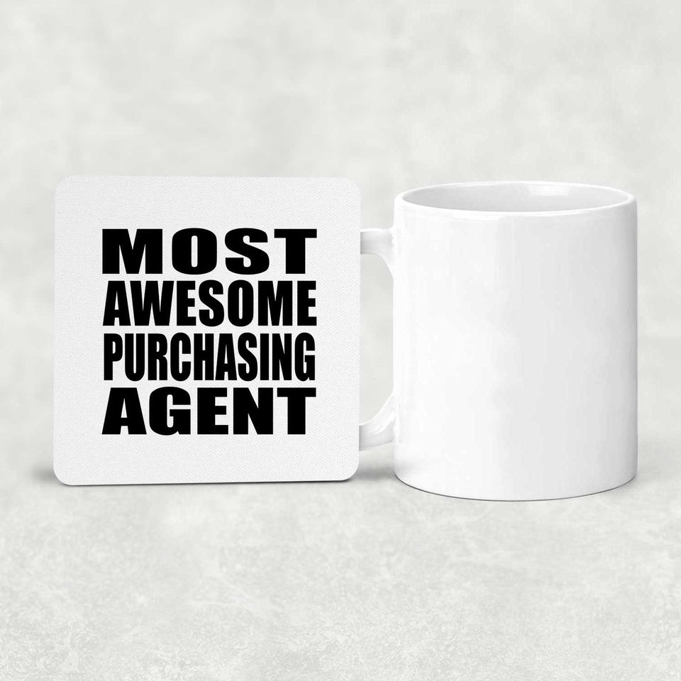 Most Awesome Purchasing Agent - Drink Coaster