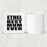 Ethel Best Mum Ever - Drink Coaster