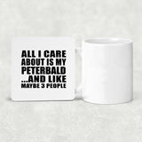 All I Care About Is My Peterbald - Drink Coaster