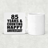 Happy 85th Anniversary 85 Years & Counting - Drink Coaster