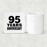 95th Anniversary 95 Years - Drink Coaster
