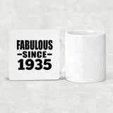 89th Birthday Fabulous Since 1935 - Drink Coaster