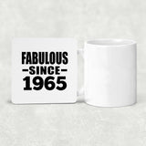 59th Birthday Fabulous Since 1965 - Drink Coaster