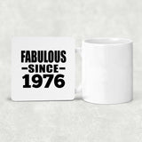 48th Birthday Fabulous Since 1976 - Drink Coaster