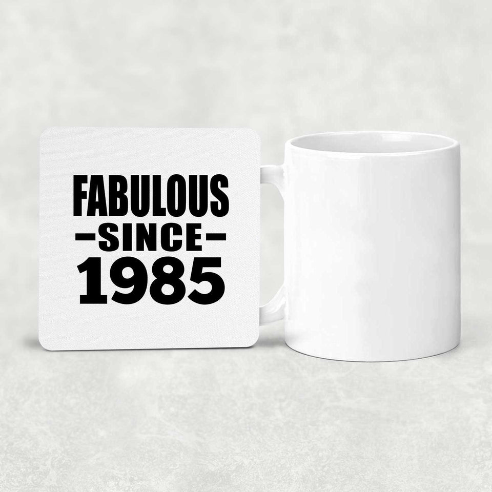 39th Birthday Fabulous Since 1985 - Drink Coaster
