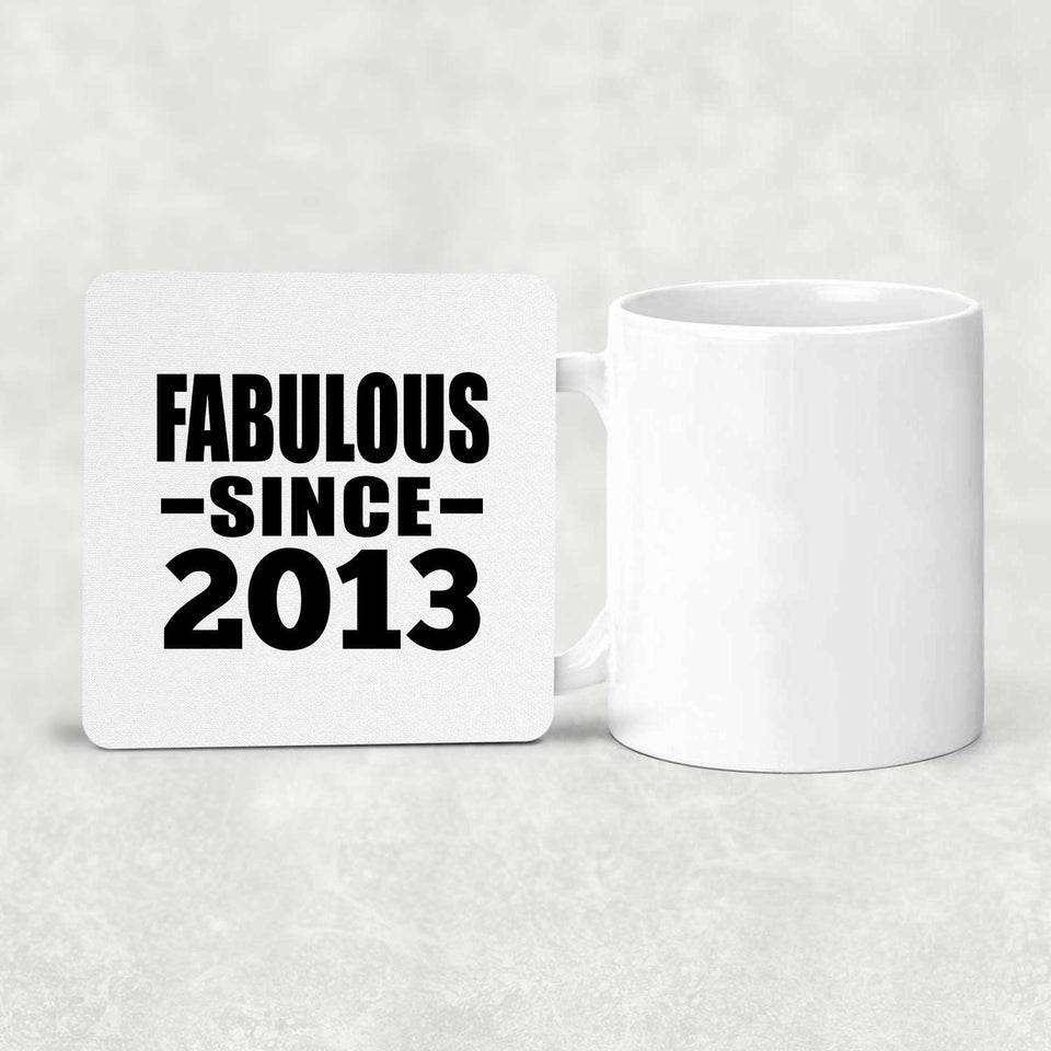 11th Birthday Fabulous Since 2013 - Drink Coaster