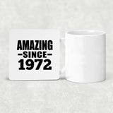 52nd Birthday Amazing Since 1972 - Drink Coaster