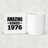 48th Birthday Amazing Since 1976 - Drink Coaster