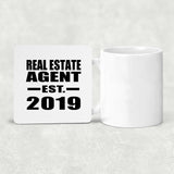 Real Estate Agent Established EST. 2019 - Drink Coaster