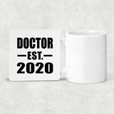 Doctor Established EST. 2020 - Drink Coaster