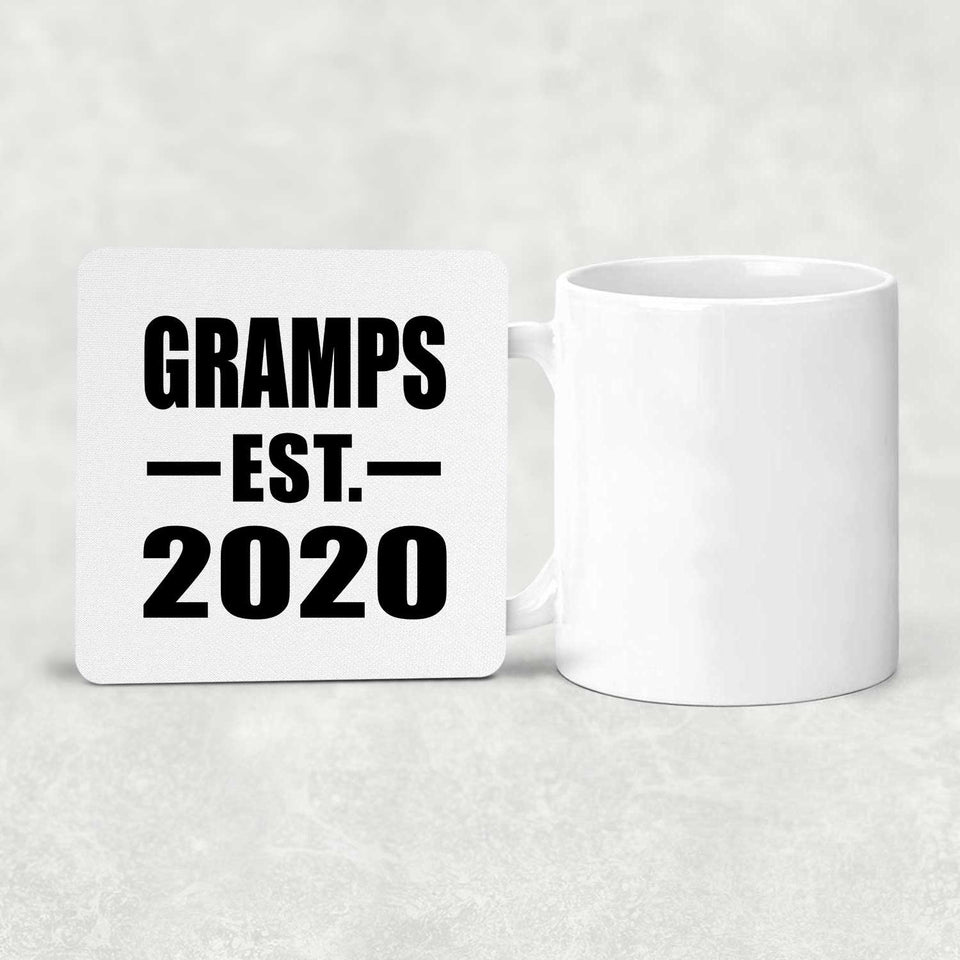 Gramps Established EST. 2020 - Drink Coaster