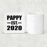 Pappy Established EST. 2020 - Drink Coaster
