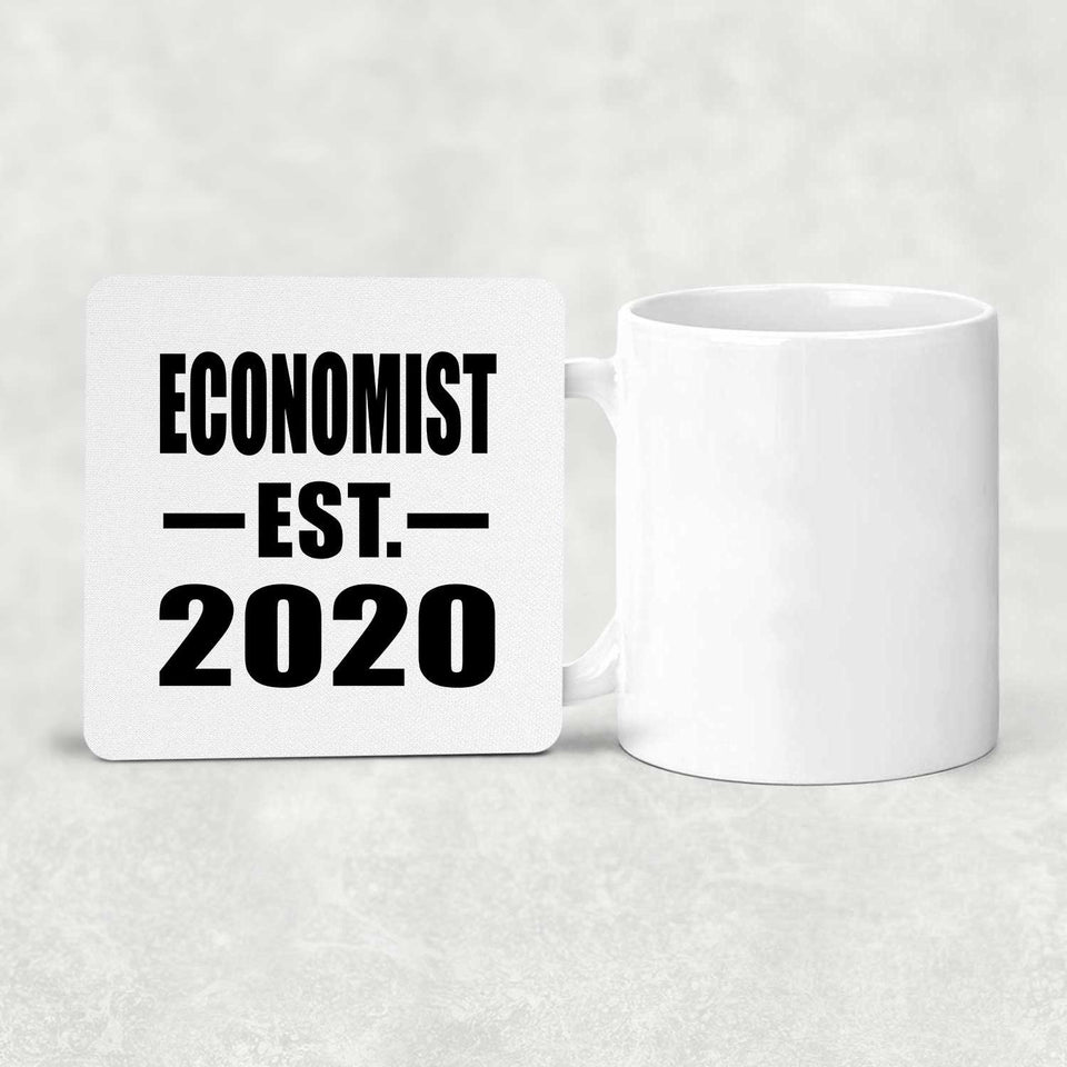 Economist Established EST. 2020 - Drink Coaster