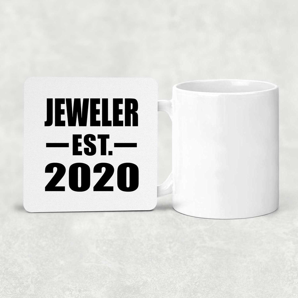 Jeweler Established EST. 2020 - Drink Coaster
