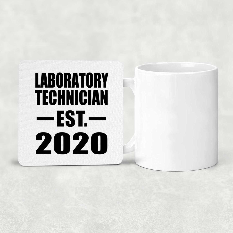 Laboratory Technician Established EST. 2020 - Drink Coaster