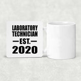Laboratory Technician Established EST. 2020 - Drink Coaster