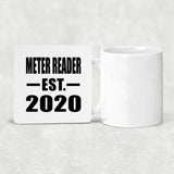 Meter Reader Established EST. 2020 - Drink Coaster