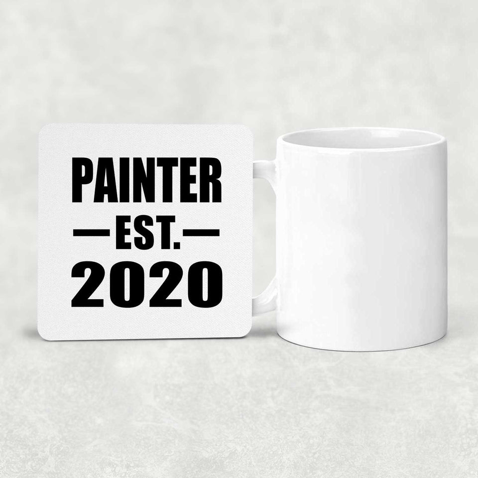 Painter Established EST. 2020 - Drink Coaster