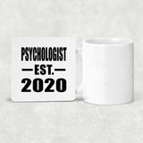 Psychologist Established EST. 2020 - Drink Coaster