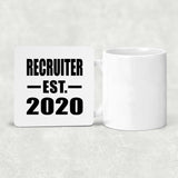 Recruiter Established EST. 2020 - Drink Coaster