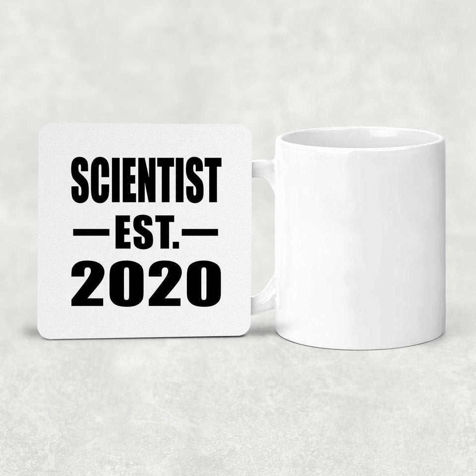 Scientist Established EST. 2020 - Drink Coaster