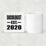 Sociologist Established EST. 2020 - Drink Coaster