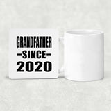 Grandfather Since 2020 - Drink Coaster
