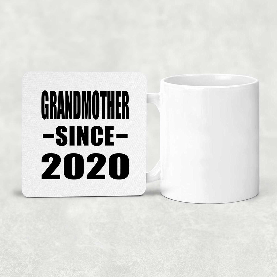 Grandmother Since 2020 - Drink Coaster