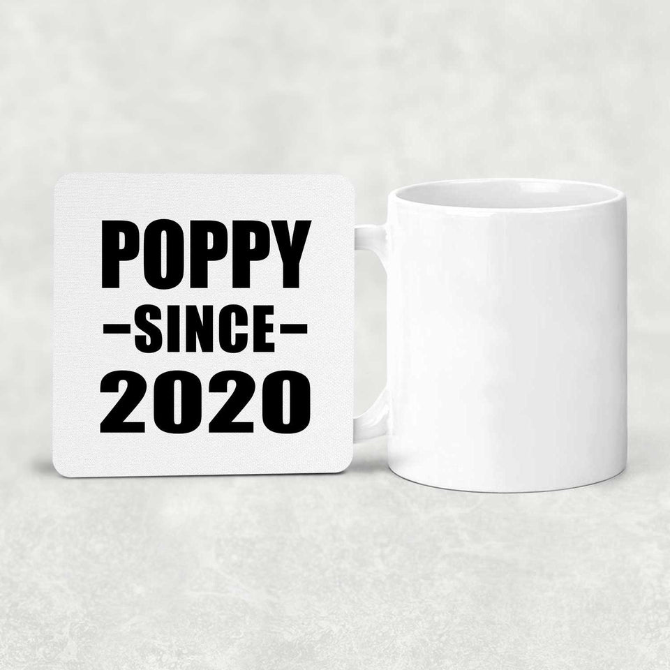 Poppy Since 2020 - Drink Coaster
