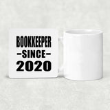 Bookkeeper Since 2020 - Drink Coaster