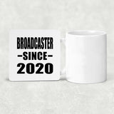 Broadcaster Since 2020 - Drink Coaster