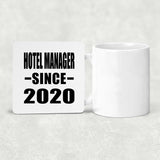 Hotel Manager Since 2020 - Drink Coaster